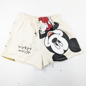 Zara Mickey Mouse Shorts